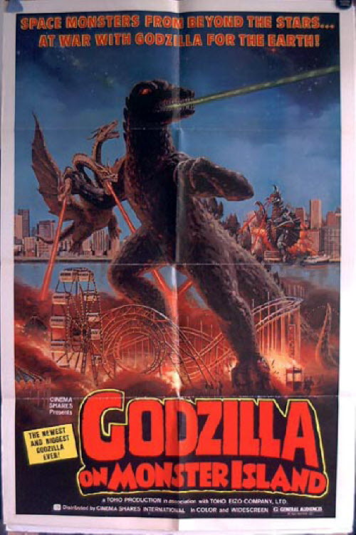 Godzilla on Monster Island