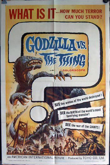 Godzilla vs.The Thing